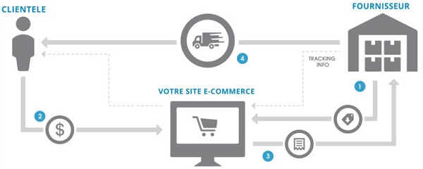 Dropshipping Ecommerce Busines model