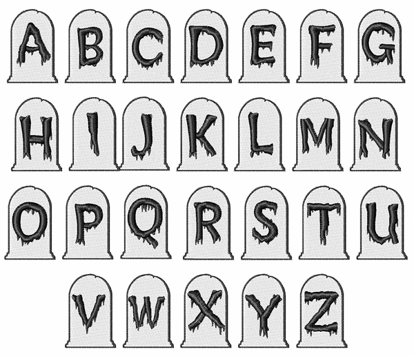 graveyard of alphabets