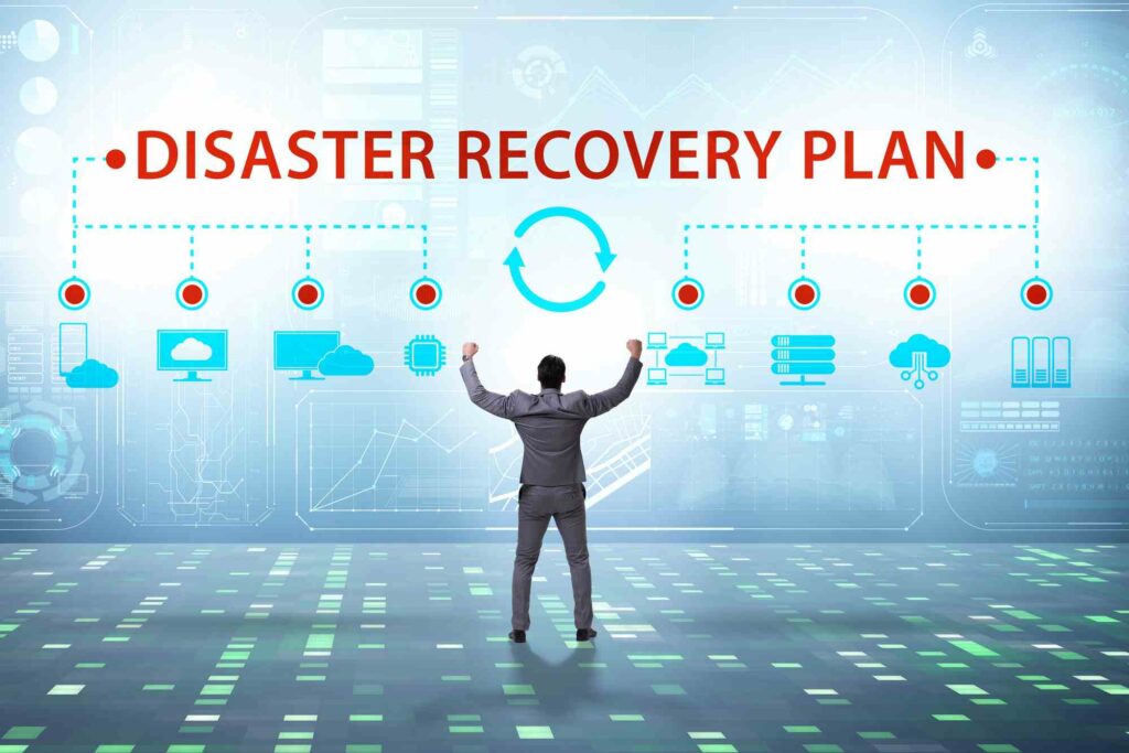 Disaster recovery plan and the backup concept.