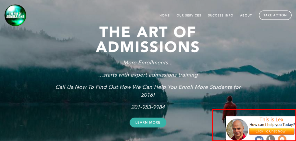 art of admission