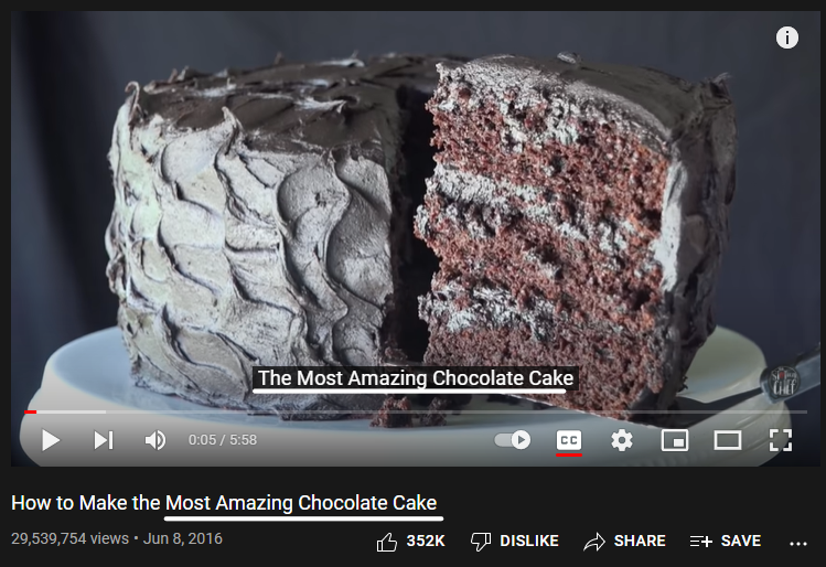 most amazing chocolate cake