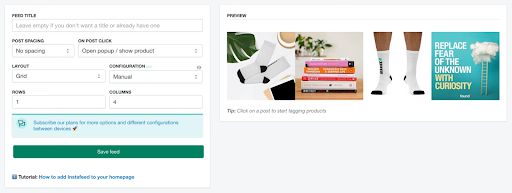 step2 How to Add Instagram Feeds to Shopify