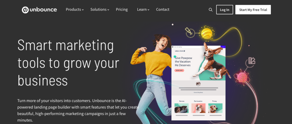 Unbounce - Conversion Rate Optimization Tool